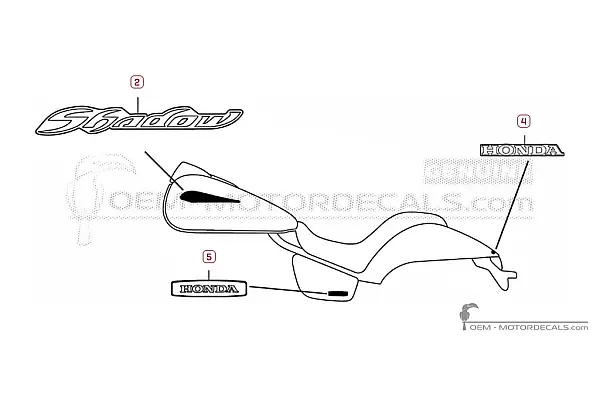 Honda VT750C SHADOW Phantom 2012