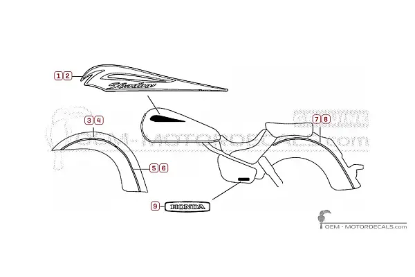 Honda VT750C SHADOW 2013