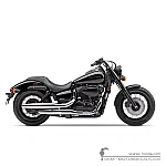 Honda VT750C SHADOW Phantom 2014