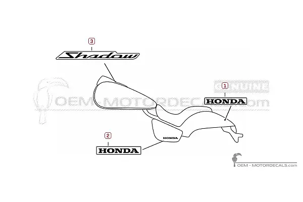 Honda VT750C SHADOW Phantom 2019