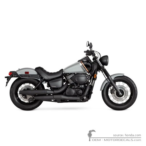 Decals for Honda VT750C SHADOW Phantom 2024 • Honda OEM Decals