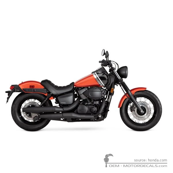 Autocollants pour Honda VT750C SHADOW Phantom  2025 • Honda Autocollants OEM