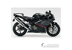 Decals for Honda VTR1000 SP2 2006 - Black • Honda OEM Decals