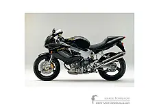 Autocollants pour Honda VTR1000F FIRESTORM 1997 - Noir • Honda Autocollants OEM