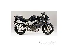 Decals for Honda VTR1000F FIRESTORM 2001 - Blue • Honda OEM Decals