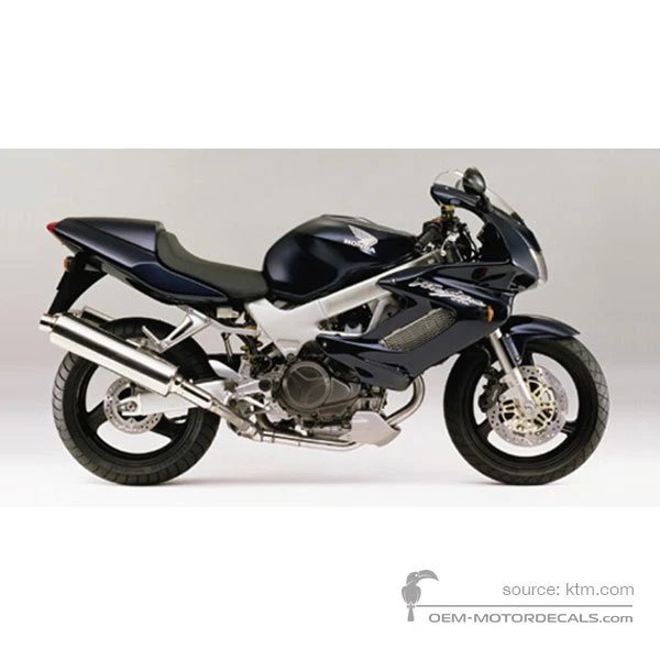 Pegatinas para Honda VTR1000F FIRESTORM 2001 - Azul • Honda Pegatinas OEM