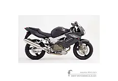 Decals for Honda VTR1000F FIRESTORM 2003 - Black • Honda OEM Decals
