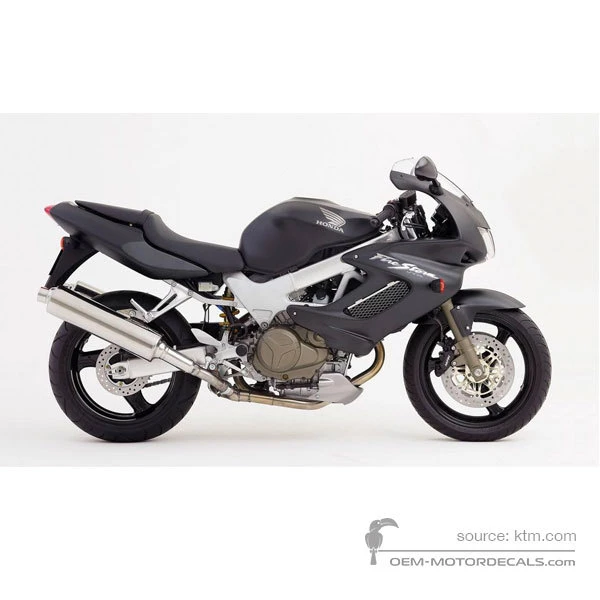 Naklejki do Honda VTR1000F FIRESTORM 2003 - Czarny • Honda Naklejki OEM