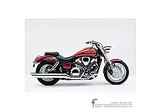 Naklejki do Honda VTX1800 C 2005 • Honda Naklejki OEM