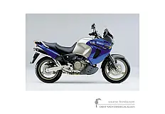 Aufkleber für HONDA XL1000V VARADERO 2000 - Blau • Honda OEM-Aufkleber
