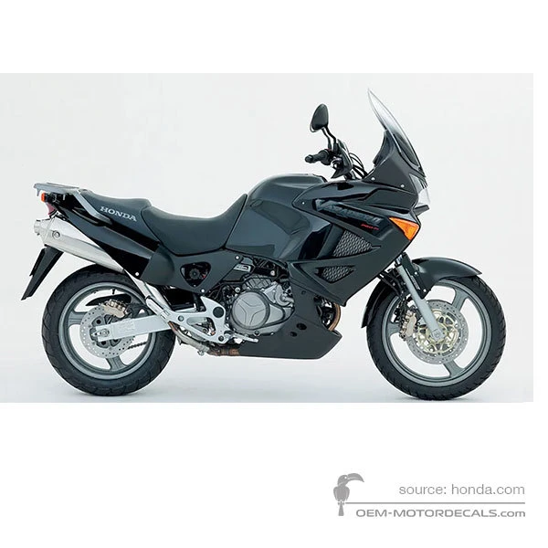 Naklejki do Honda XL1000V VARADERO 2005 - Czarny • Honda Naklejki OEM
