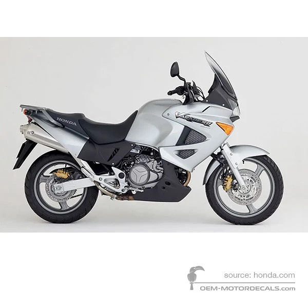 Autocollants pour Honda XL1000V VARADERO 2005 - Argent • Honda Autocollants OEM