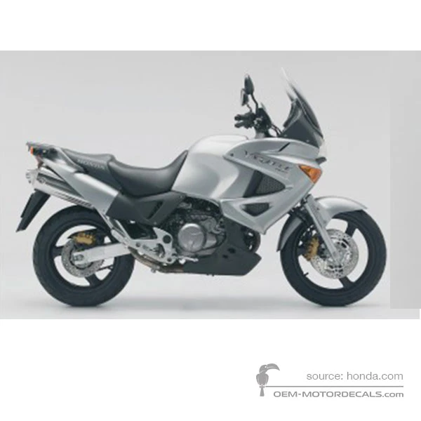 Decals for Honda XL1000V VARADERO 2006 - Silver • Honda OEM Decals