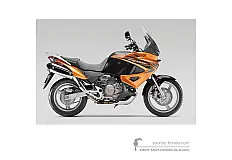 Aufkleber für Honda XL1000V VARADERO 2008 - Orange • Honda OEM-Aufkleber