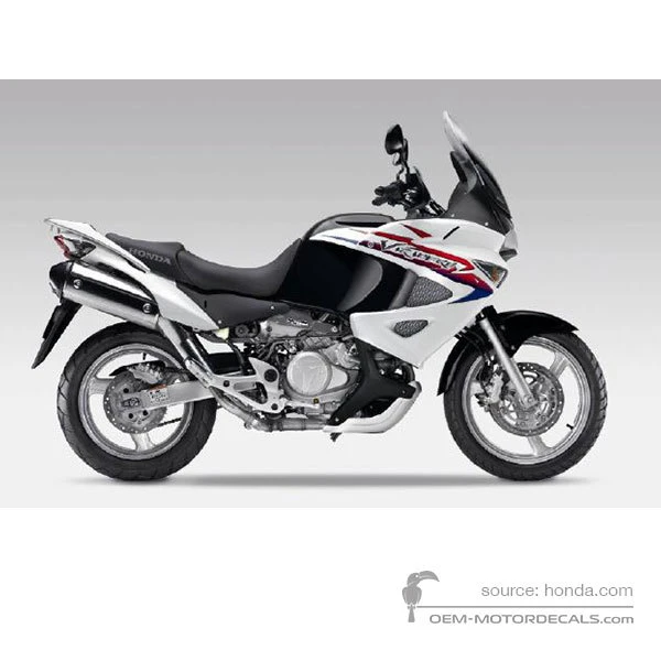 Naklejki do Honda XL1000V VARADERO 2011 - Biały • Honda Naklejki OEM