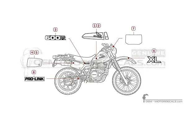 Honda XL600R 1983