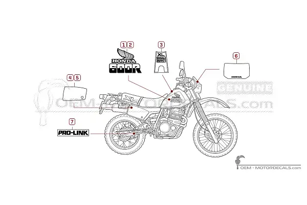 Honda XL600R 1985