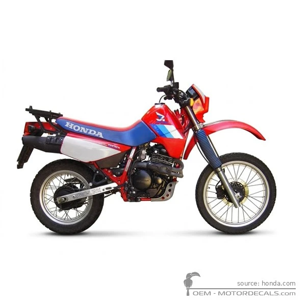 Decals for Honda XL600R 1986 • Honda OEM Decals
