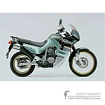Honda XL600V TRANSALP 1991 - Verde