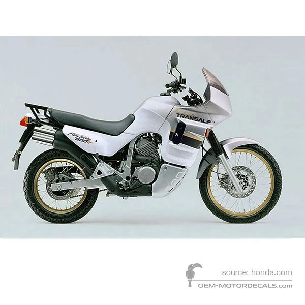 Aufkleber für Honda XL600V TRANSALP 1991 - Silber • Honda OEM-Aufkleber