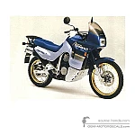 Honda XL600V TRANSALP 1991 - Blu