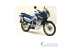 Autocollants pour Honda XL600V TRANSALP 1991 - Bleu • Honda Autocollants OEM