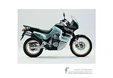 Autocollants pour Honda XL600V TRANSALP 1993 - Vert • Honda Autocollants OEM