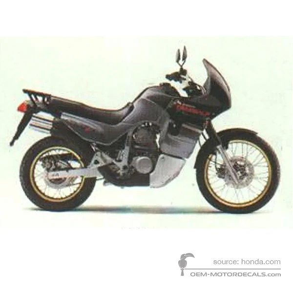 Pegatinas para Honda XL600V TRANSALP 1993 - Azul • Honda Pegatinas OEM