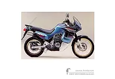 Autocollants pour Honda XL600V TRANSALP 1995 - Bleu • Honda Autocollants OEM