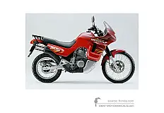 Autocollants pour Honda XL600V TRANSALP 1996 - Rouge • Honda Autocollants OEM