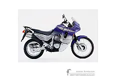 Aufkleber für Honda XL600V TRANSALP 1998 - Violett • Honda OEM-Aufkleber
