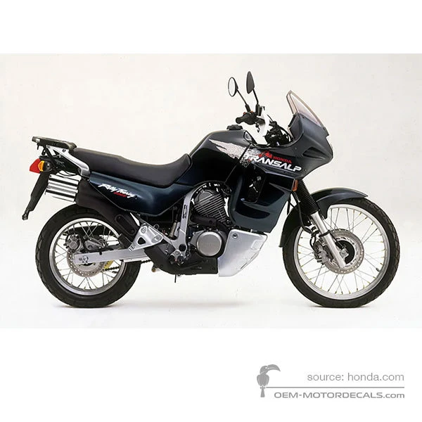Autocollants pour Honda XL600V TRANSALP 1999 - Vert • Honda Autocollants OEM