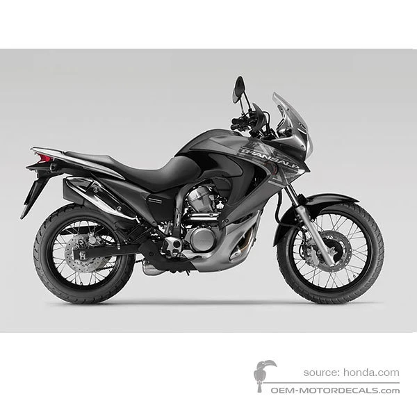 Pegatinas para Honda XL700V TRANSALP 2008 - Gris • Honda Pegatinas OEM