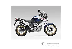 Stickers voor Honda XL700V TRANSALP 2009 - Wit • Honda OEM Stickers