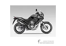 Stickers voor Honda XL700V TRANSALP 2009 - Zwart • Honda OEM Stickers