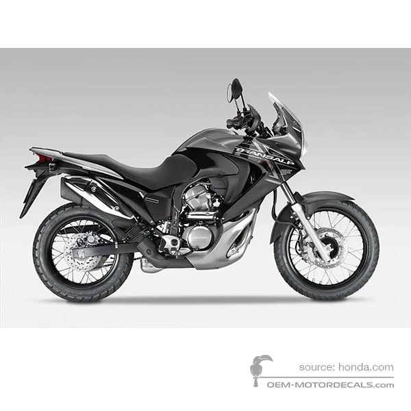 Aufkleber für Honda XL700V TRANSALP 2011 - Schwarz • Honda OEM-Aufkleber