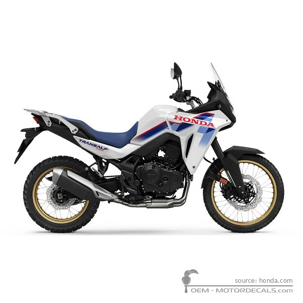 Autocollants pour Honda XL750 TRANSALP 2026 • Honda Autocollants OEM