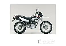 Naklejki do Honda XR125L 2006 - Biały • Honda Naklejki OEM