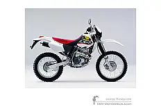 Decals for Honda XR400R 1998 - White • Honda OEM Decals