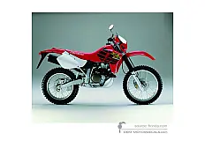 Decals for Honda XR650R  2000 - Red • Honda OEM Decals