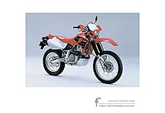 Decals for Honda XR650R 2001 - Red • Honda OEM Decals