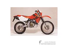 Adesivi per Honda XR650R  2002 - Rosso • Honda Adesivi OEM