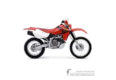 Autocollants pour Honda XR650R  2003 - Rouge • Honda Autocollants OEM