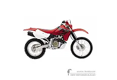 Decals for Honda XR650R  2004 - Red • Honda OEM Decals