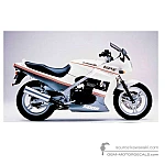 Kawasaki GPZ500S 1989 - Blanc