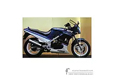 Decals for Kawasaki GPZ500S 1991 - Blue • Kawasaki OEM Decals