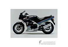 Decals for Kawasaki GPZ500S 1991 - Black • Kawasaki OEM Decals