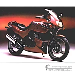Kawasaki GPZ500S 1994 - Rojo