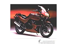 Decals for Kawasaki GPZ500S 1994 - Red • Kawasaki OEM Decals