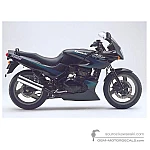 Kawasaki GPZ500S 1999 - Negro